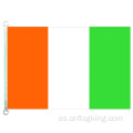 Bandera de Coate d Ivoire de 90 * 150 cm 100% poliéster